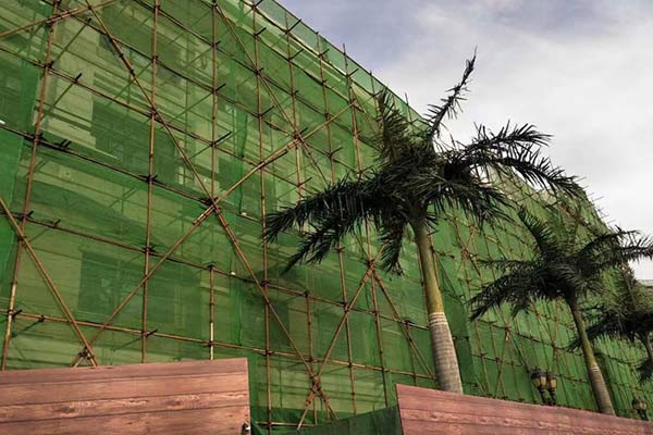 腳手架搭建后如何做封頂處理?