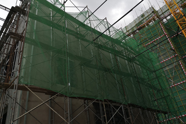沈陽腳手架鋼管探出建筑物長度標準