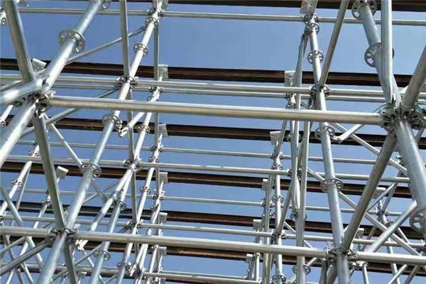 沈陽基建利器盤扣腳手架廣泛應用